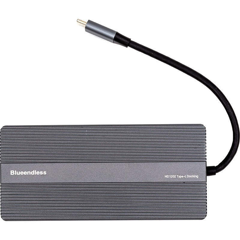 Концентратор USB Type-C Blueendless Space Grey (CA913886) ( Сірий ) Харків - фото 2