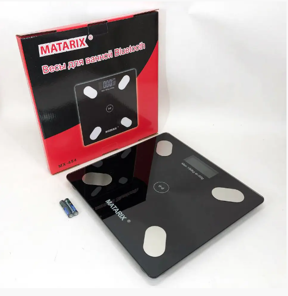 Смарт-ваги електронні підлогові MATARIX MX-454 App Одеса - фото 9