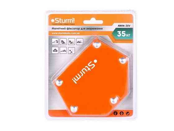 Магнітний фіксатор для зварювання 35 кг 30°/45°/60°/75°/90°/135° Sturm AWM-35V (читувати опис) Рівне