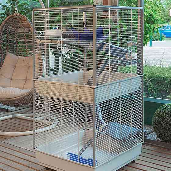 Двоповерхова карта для тхорів і шиншил Ferplast Furet Tower (Ферпласт Фюрет Тавер) Запоріжжя