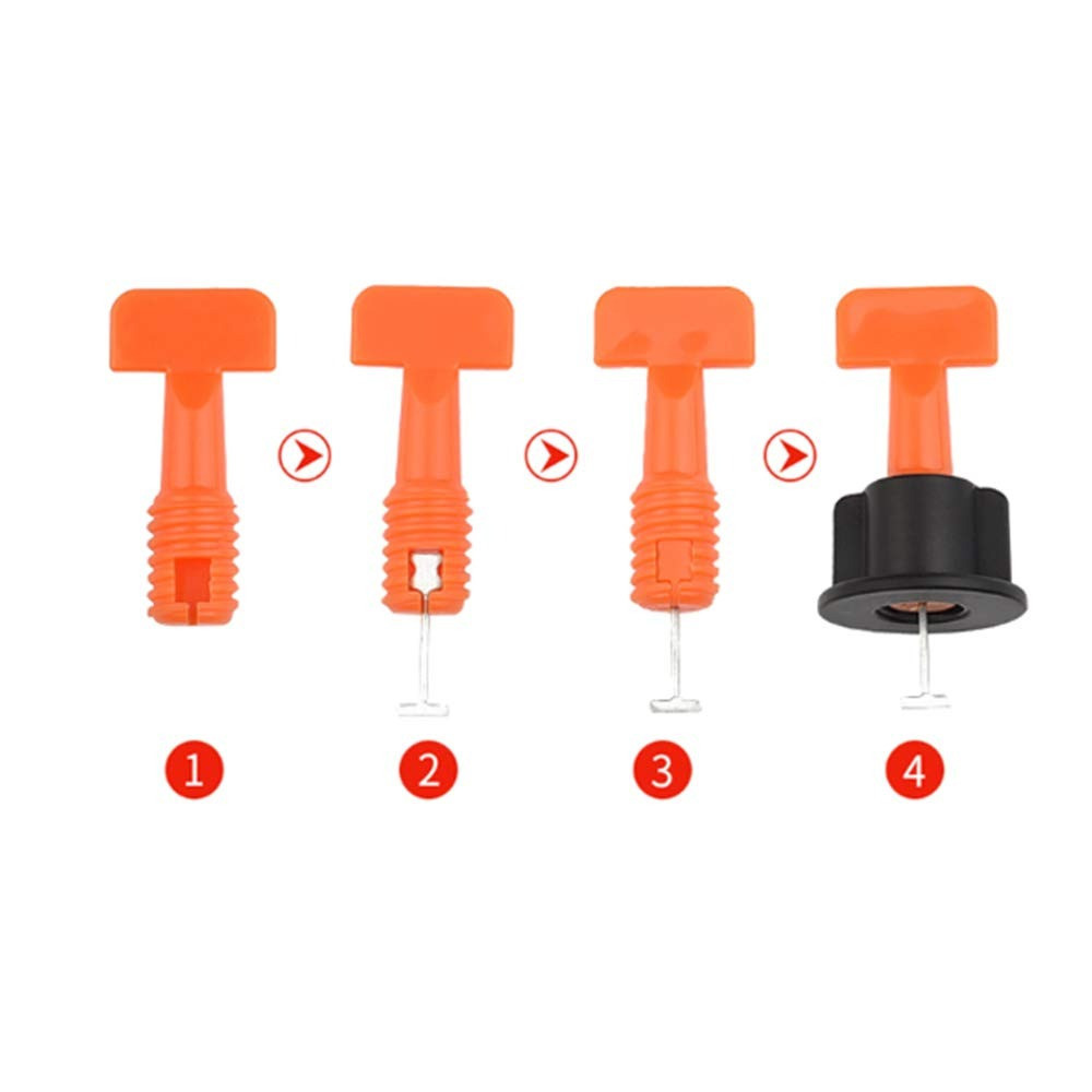 Багаторазова система для вирівнювання плитки СВП 50 шт./уп + ключ (0000000535254) Киев - изображение 4