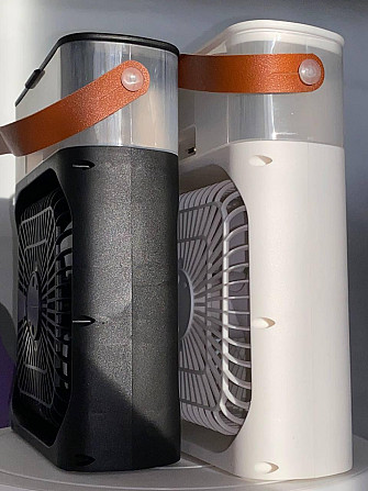 Вентилятор з функцією зволожувача та LED підсвічуванням, USB з зволожувачем повітря, 3 режими роботи Київ - фото 9