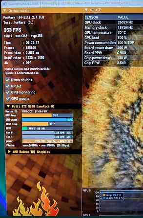 Відеокарта Palit RTX 5080 GameRock 16Gb GDDR7 NVIDIA на гарантії !!! Київ