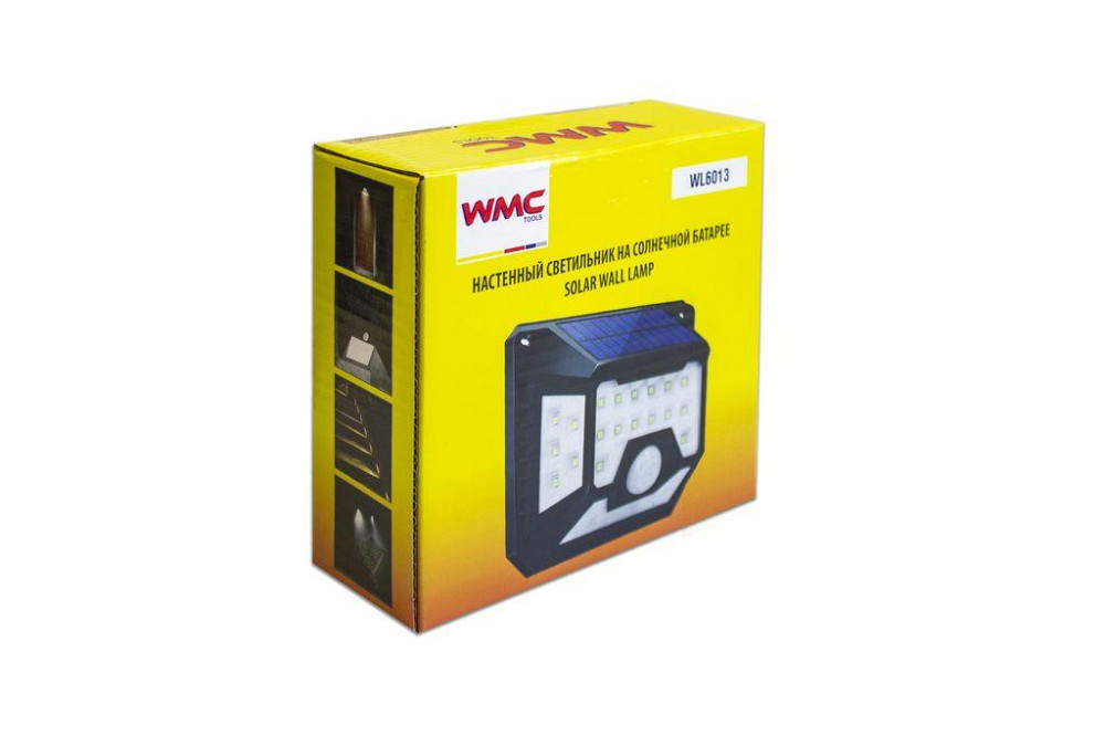 Світильник світлодіодний настінний на сонячній батареї з датчиком руху (32 світлодіода SMD) WT-WL6013 Одесса - изображение 2