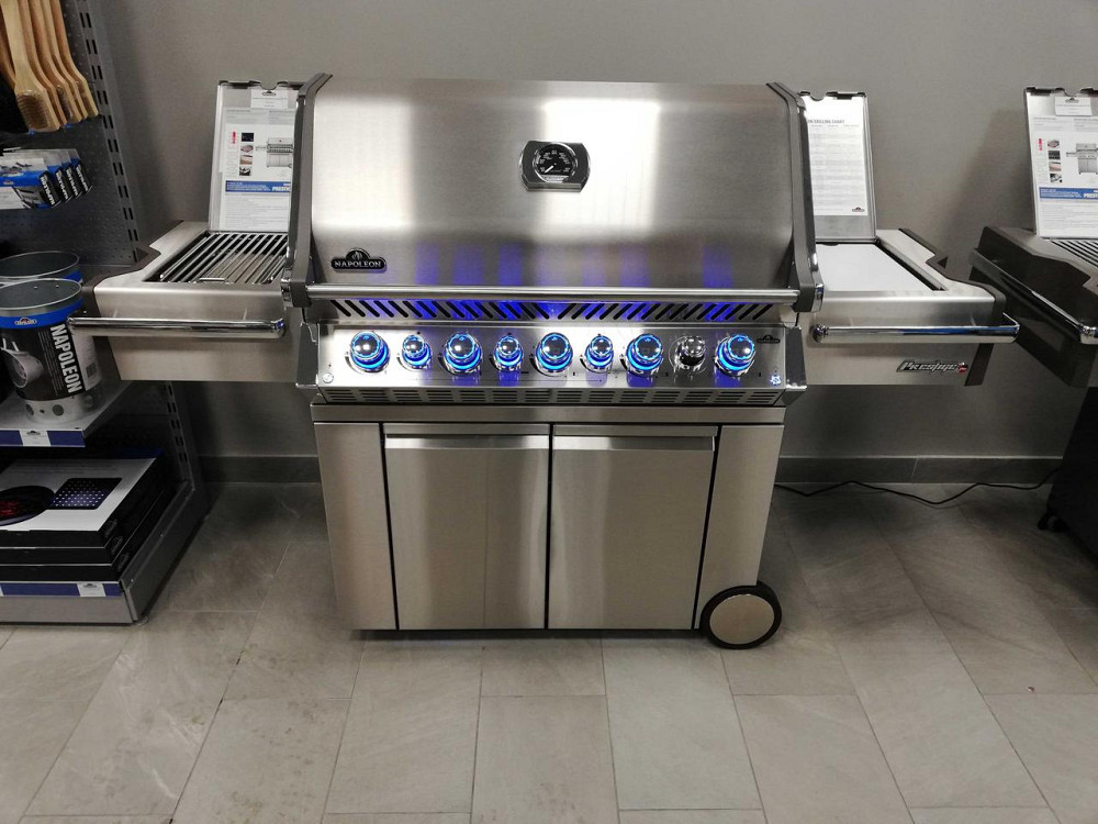 Газовий гриль Napoleon Prestige PRO P-665 з бічним пальником Sizzle Zone і вертілем (69632) нерж сталь PRO665RSIBPSS Код: 004559 Рівне - фото 9