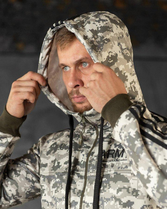 Зимовий спортивний костюм ARMY піксель ВТ7765 Одеса - фото 6