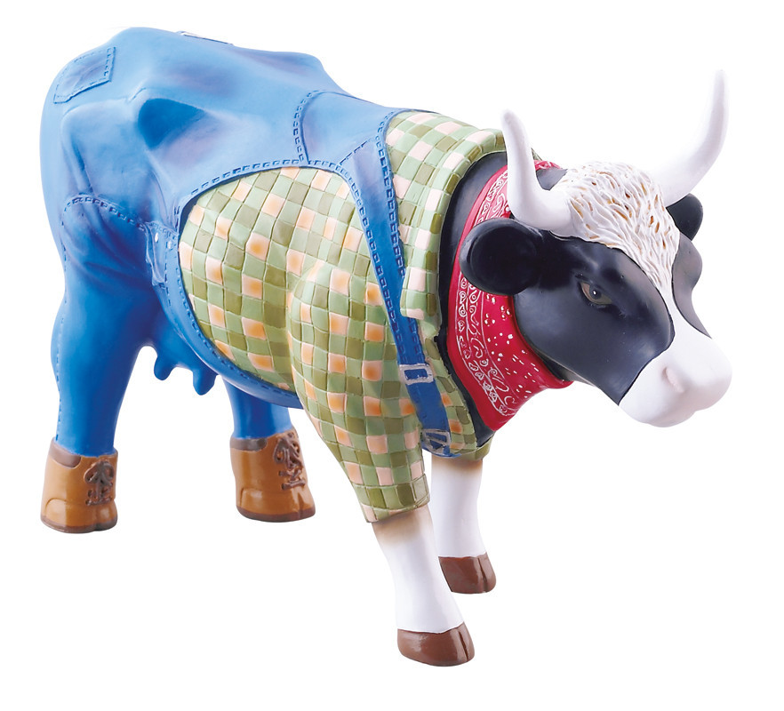Статуэтка корова Cow Parade Farmer Cow коллекционная (Size М) полирезин Киев - изображение 2