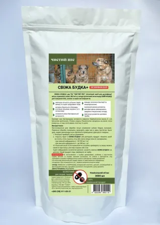 Чистый Пес Свежая Будка + для дезинфекции мест содержания собак 3л Винница