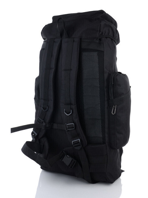 Рюкзак чорний великий для мандрівок зручний Одеса - фото 2