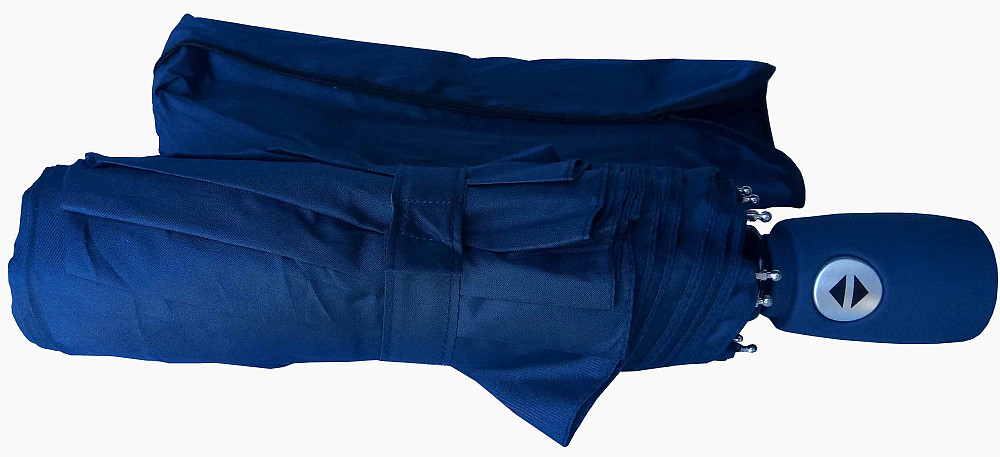 Парасоля Fare 5460 складана повний автомат, колір navy (королівський синій) Киев - изображение 2