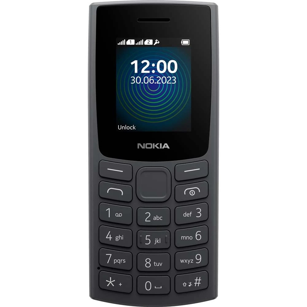 Мобільний телефон Nokia 110 2023 Dual Sim Charcoal Чорний Харьков - изображение 2
