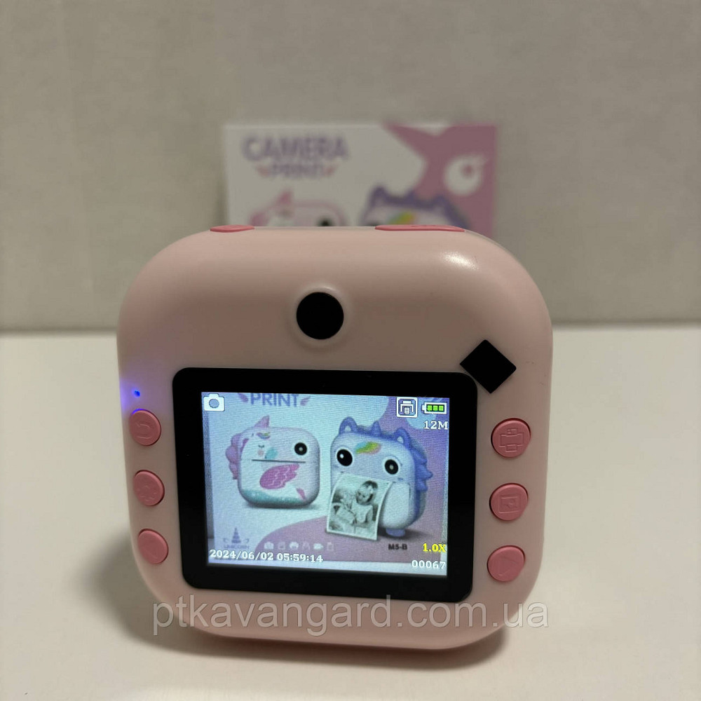 Фотоаппарат принтер детский 