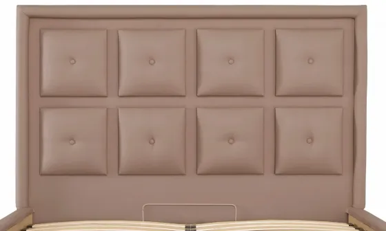 Кровать Двуспальная Windsor VIP 180 х 190 см Fly 2213 С дополнительной металлической цельносварной рамой Светло-коричневый Киев