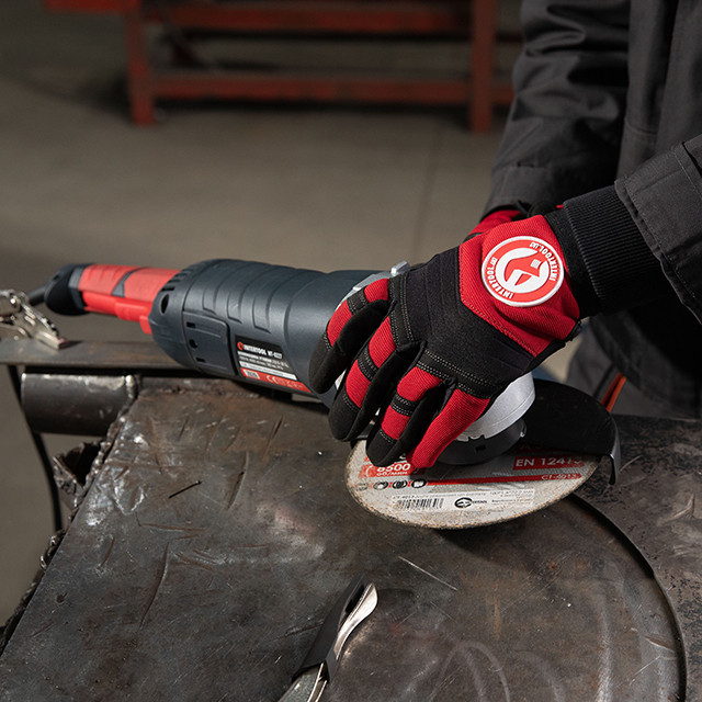 Рукавичка Microfiber, зі вставками спандексу і неопрену, потовщене неопренове покриття долоні, еластичний манжет на липучці, 9" Київ - фото 2