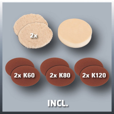 Шлифовальная машина Einhell CC-PO 1100/1E (2093264) Винница - изображение 4