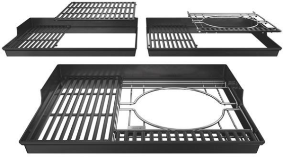 Комплект тримачів Crafted для Genesis Weber 7687 Код: 009965 Рівне