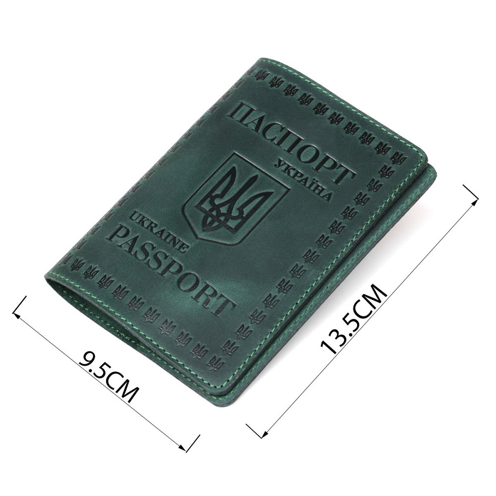 Добротна обкладинка для паспорта з натуральної шкіри SHVIGEL 16134 Київ - фото 4