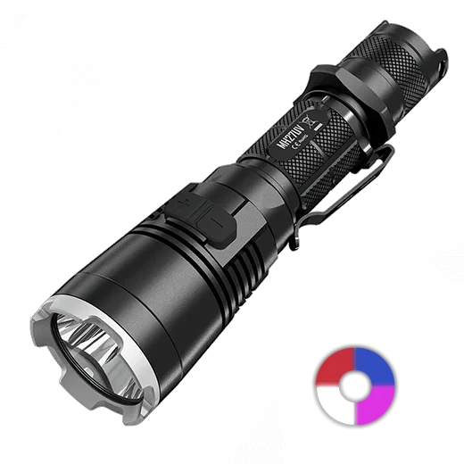 Тактичний ручний ліхтарик Nitecore MH27UV (білий, червоний, синій та УФ світло) Вінниця - фото 1