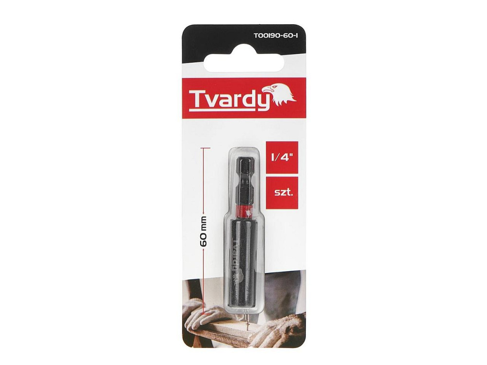 Тримач біт ударний "Tvardy" магнітний прямий  60 мм Київ - фото 3