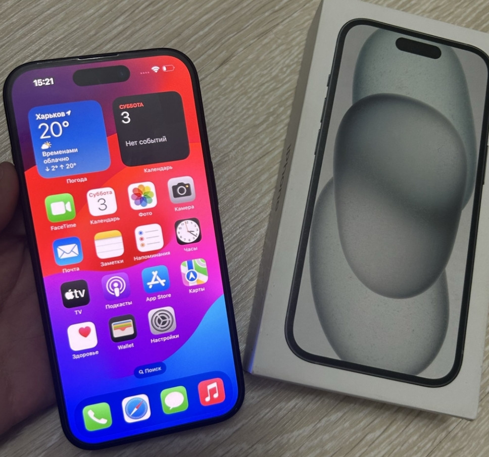 Айфон 15 на 128 гб. Київ - фото 1