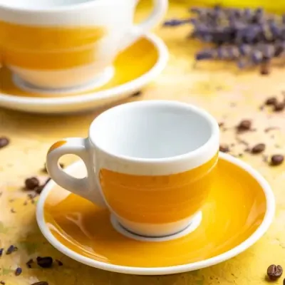 Чашка Ancap espresso 75 мл, серія Verona Millecolori Yellow (35114) Винница
