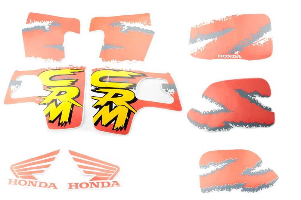 Наклейки (набор) Хонда CRM (35х23см, красные) (#2424) Мукачево - изображение 1