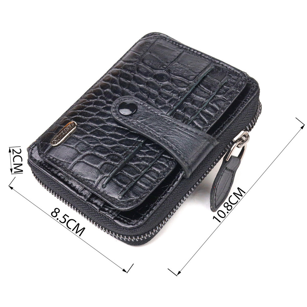 Практичне жіноче портмоне з натуральної фактурної шкіри CANPELLINI 21491 Чорне Київ - фото 9