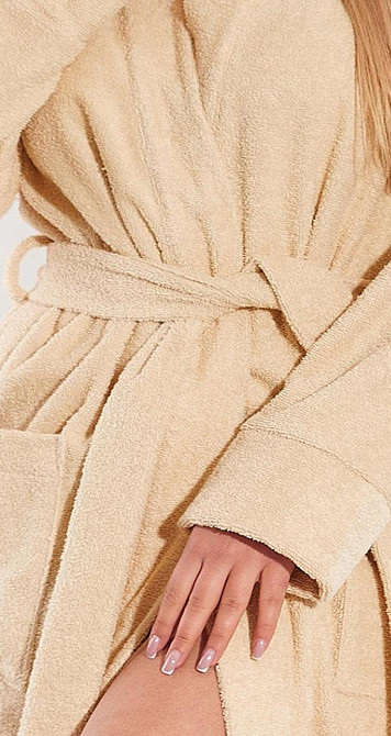 Хлопковый махровый халат Киев - изображение 2