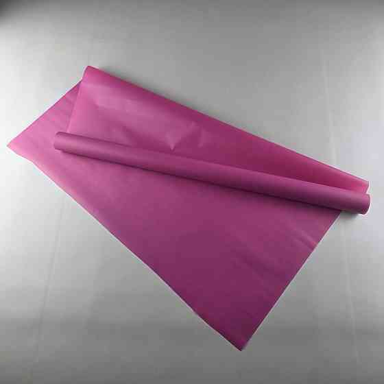 Калька для цветов рулон 8м тонированный матовый (77) (h660) №814 Малиновый (1 шт) Харьков