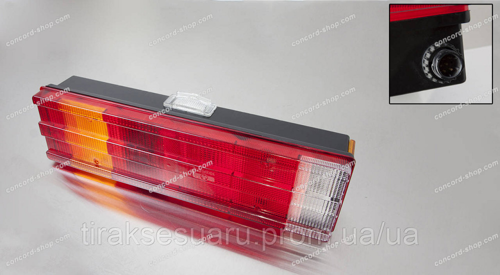 Фонарь задний универсальный, AMP розетка Луцк - изображение 1