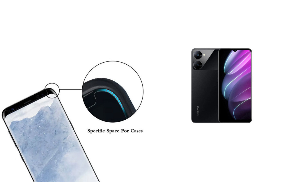 Захисне скло HyperGlass Pro для realme V30, realme V30t 5G – максимальна чутливість та захист Київ - фото 3