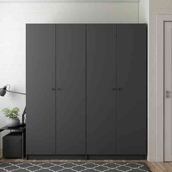 Комплект шаф для одягу Doros Промо (2 шт.) 180х48х204 см Графіт (DRS-011209) Львів