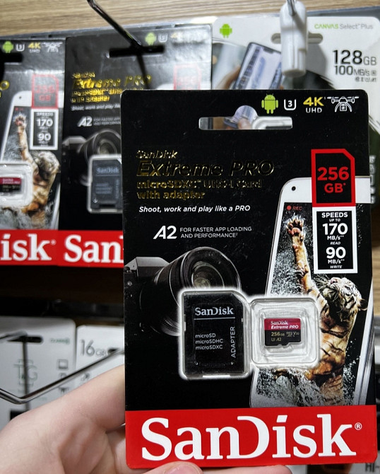 San Disk Extreme Pro 256Gb Киев - изображение 2