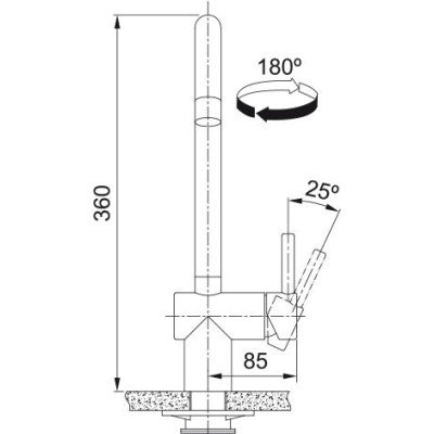 Змішувач Franke Leda Neo (115.0590.046) Вінниця - фото 7