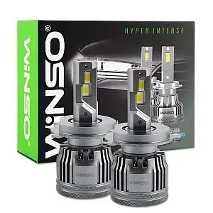 LED лампа автомобільна WINSO H4, 12/24V, 130 Вт, 11000 Лм, 6500K, CSP3570 (1 шт) Ковель - фото 1