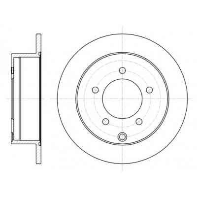 Тормозной диск REMSA 61377.00 Винница