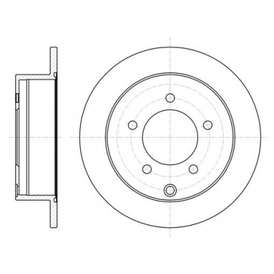 Тормозной диск REMSA 61377.00 Винница - изображение 1