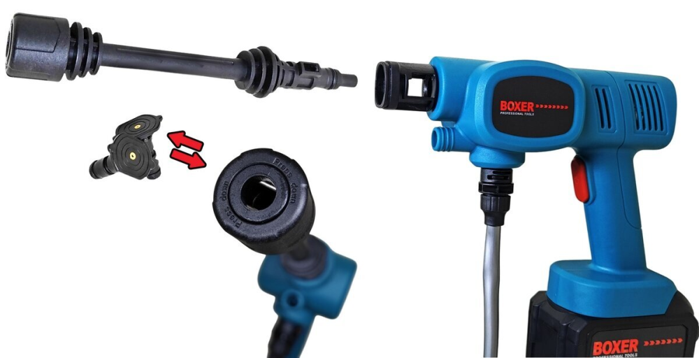 Аккумуляторная Мойка Высокого Давления с 2 АКБ 36 Вольт, Мощность 550 Вт, Расход Воды 4 Литра/Мин Одесса - изображение 3