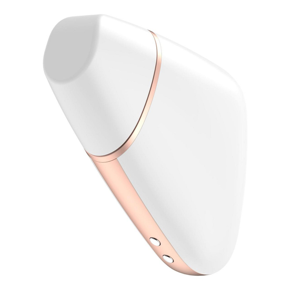 Вакуумний кліторальний стимулятор Satisfyer Love Triangle White з керуванням через інтернет (м'ята упаковка!!! Sex Aura Київ - фото 3