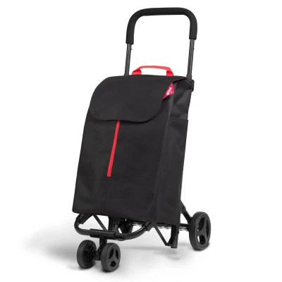 Сумка-тележка Gimi Twin 56 л Black (929456) Винница - изображение 2