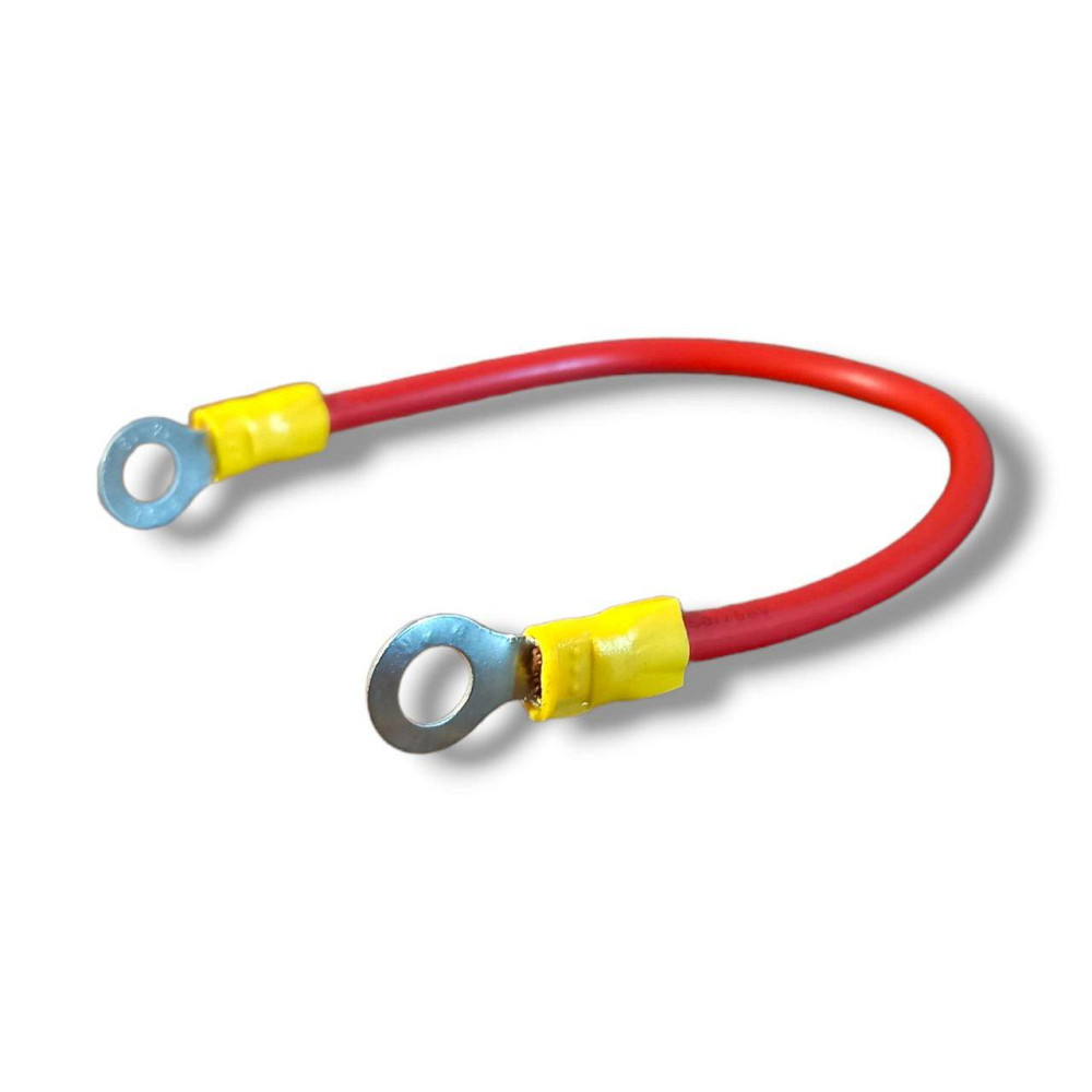 Перемичка з'єднувач 250 мм 2.5 мм під болт М6 для акумуляторів Харків - фото 1