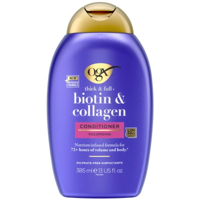 Кондиционер для волос OGX Biotin & Collagen для лишенных объема, тонких волос 385 мл (0022796976710) Винница - изображение 1