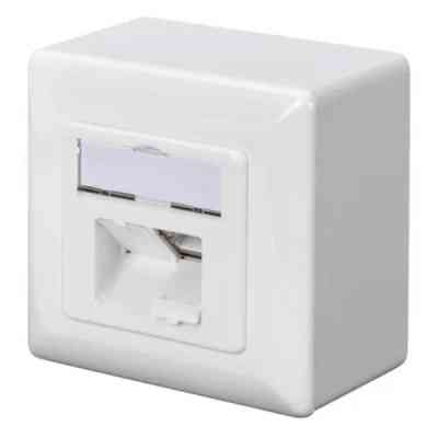 Комп&apos;ютерна розетка Digitus 2xRJ45 FTP, для відкритої проводки (DN-9002-N) Вінниця