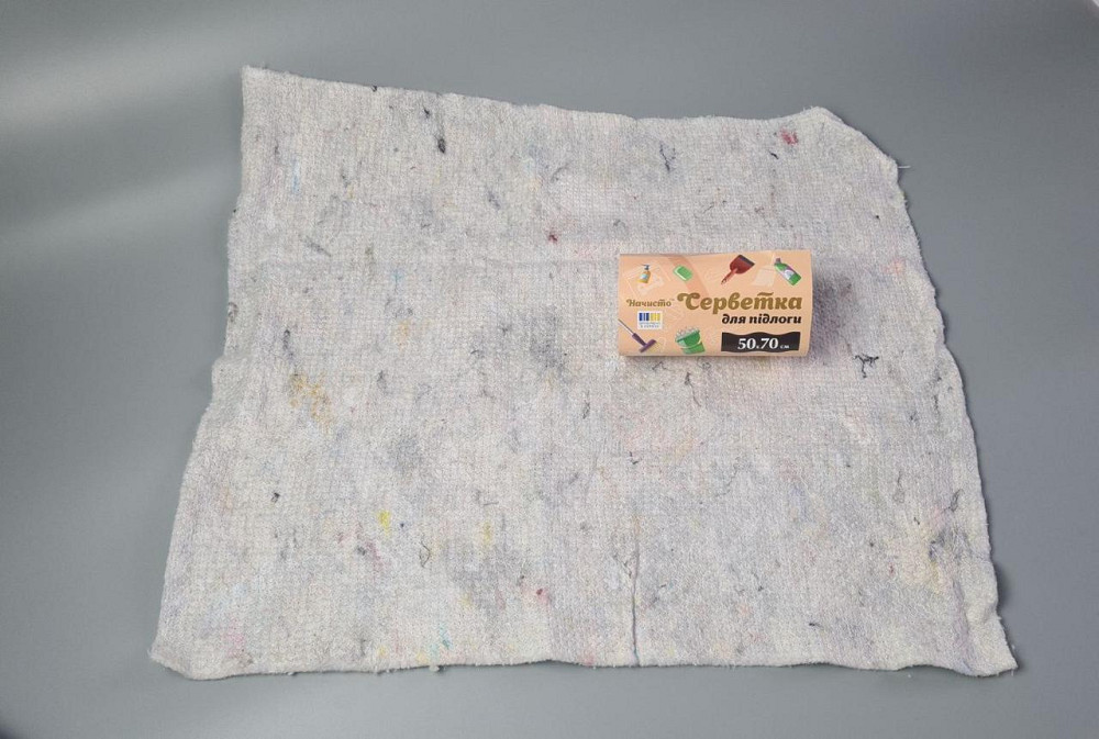 Cалфетка для підлоги 50*60 "почисто" (1 пачка) Харків - фото 4