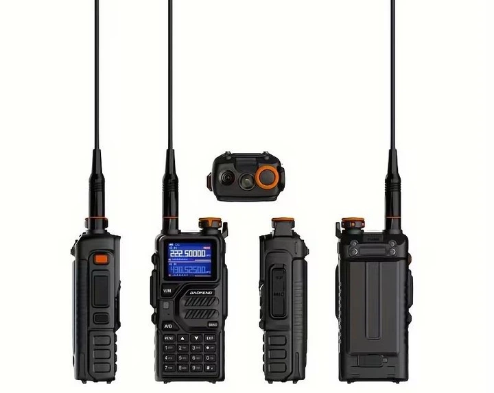 Рація Baofeng UV-K5 Plus 10 Вт USB Type-C (Чорний) Київ - фото 6