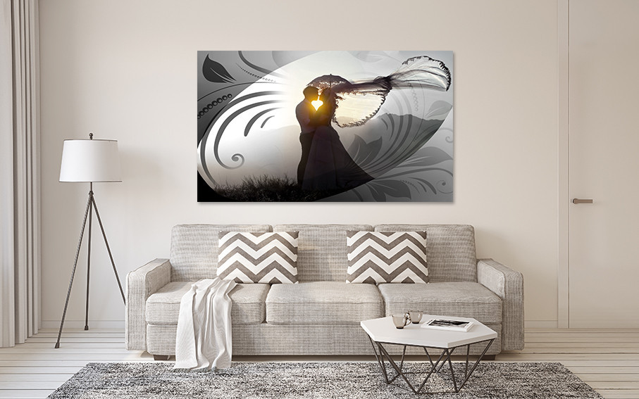 Картина холст в гостиную / спальню Закохані    MLP_160 90х180см Киев - изображение 2