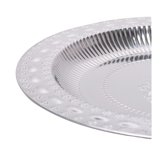 Таця d40*3,5см нержавіюча сталь 4371 KAMILLE Житомир - изображение 2