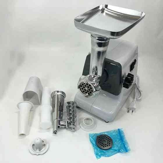 Мясорубка овощерезка соковыжималка, Мясорубки нержавеющая сталь, Мясорубка для домашней колбасы KZ-11 Львов
