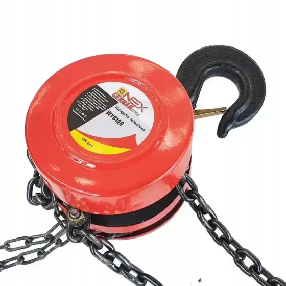 Лебідка ручна ланцюгова Onex OX-461 – 3 тонни, 3 метри, надійна конструкція Львів