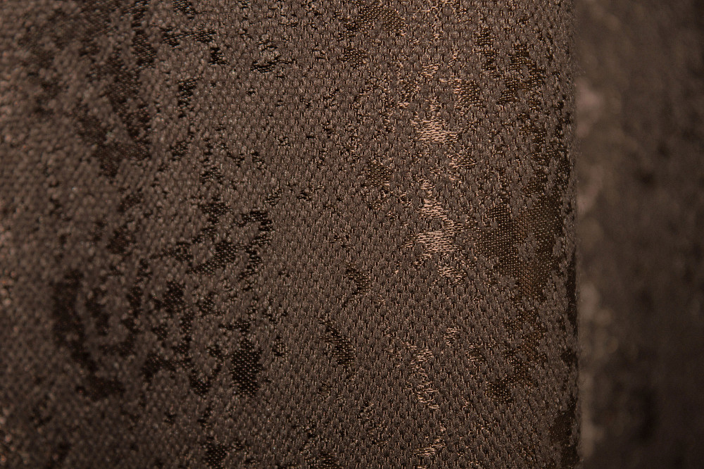 Комплект готових штор VR-Textil Льон мармур Pavliani № 1173ш Коричневий 100х270 см 2 шт (31-483) Київ - фото 8